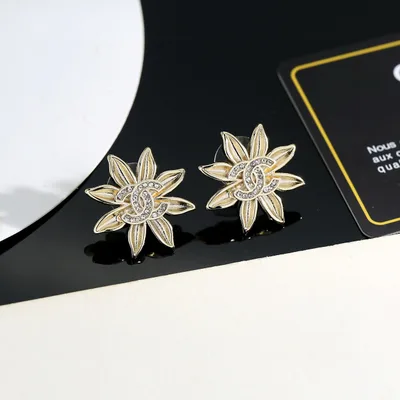 Chanel New Sunflower Earrings