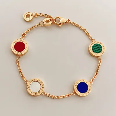 BVLGARI Rose Gold Mother-of-Pearl Bracelet