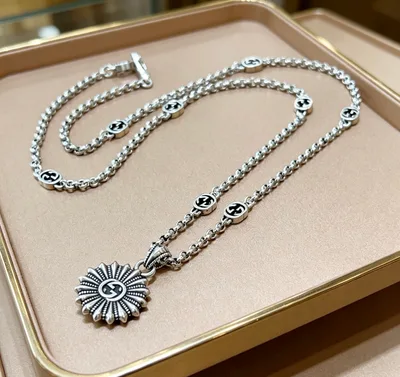 Gucci Anger Forest Double G Necklace