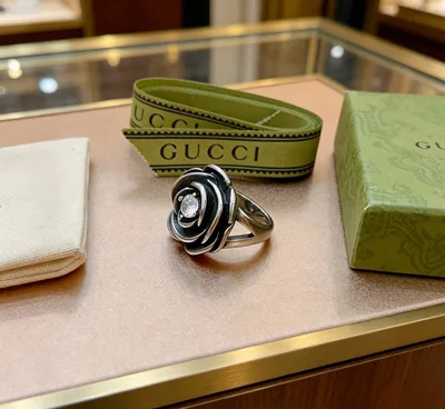 Gucci Anger Forest Series Double G Ring