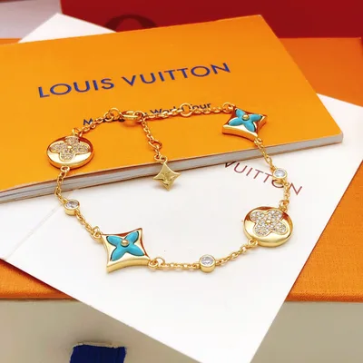 LV Latest Blue Bracelet