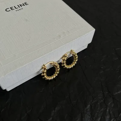 Celine Earrings Minimalist Fashion Icon