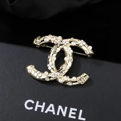 Chanel New Double C Brooch