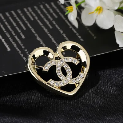 CHANEL New Heart Double C Brooch - LM-ACC-0771 - Accessory Item - Wren-Luxe