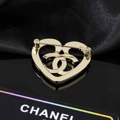CHANEL New Heart Double C Brooch - LM-ACC-0771 - Accessory Item - Wren-Luxe