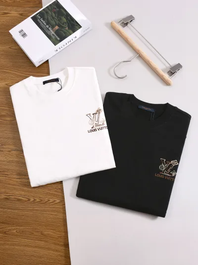Louis Vuitton 1V LV Micro Wide Fit Crew Neck Short Sleeve T-Shirt