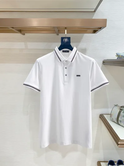 Zegna 2026SS Summer New Letter Logo Men's Polo Shirt