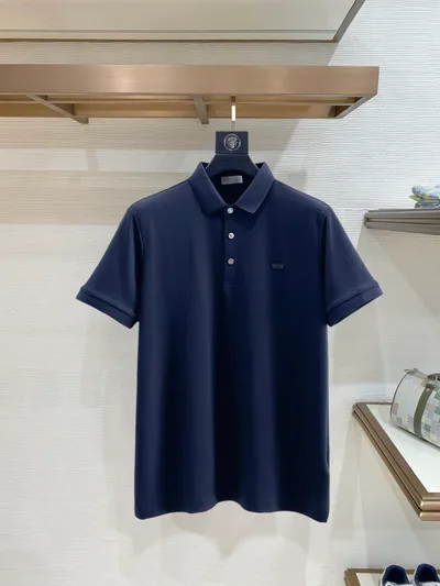 Dior 2026SS Summer New Letter Logo Men's Polo Shirt