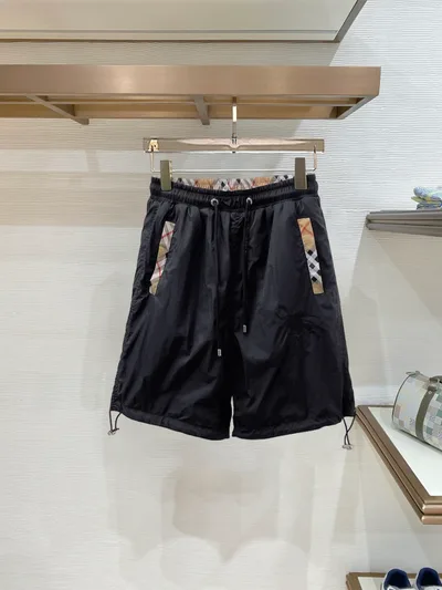 Burberry 2026 Summer New Men's Reversible Casual Shorts