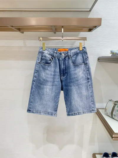 Fendi 2026 Summer New Men's Denim Shorts