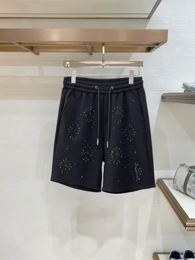 Chrome Hearts Three Tags Complete 2026 Summer New Men's Casual Shorts