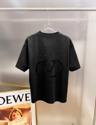 Valention Valentino 2026SS Washed Distressed Short Sleeve T-Shirt