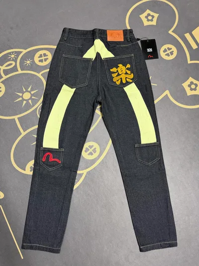 Evisu Fukushin Multi-Pocket Embroidered Jeans