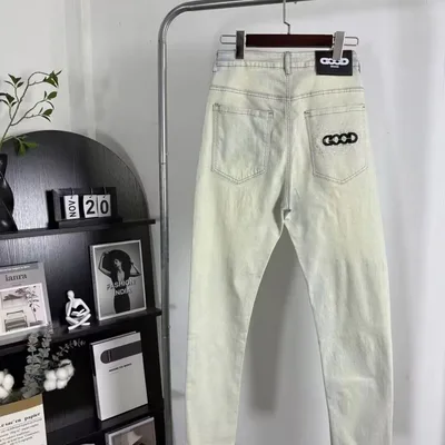 GOODBRAND Embroidered Jeans with NFC Tag