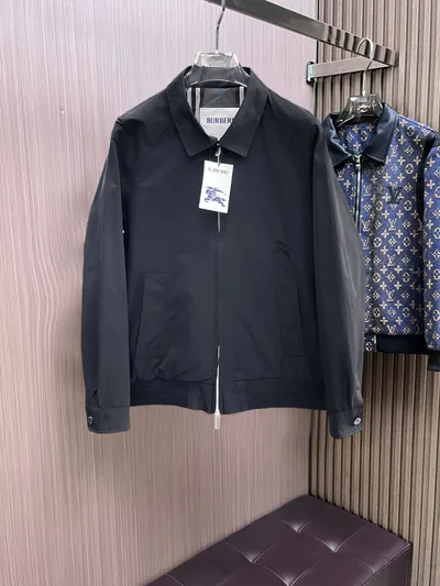 Spring-Summer Men's Jacket with Hidden Hood