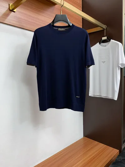 LP 2026 New Arrival Men's Minimalist Crew Neck Short Sleeve T-Shirt