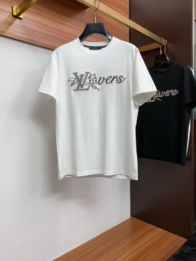 Cotton Crew Neck Short Sleeve T-Shirt for Men - Relaxed Fit