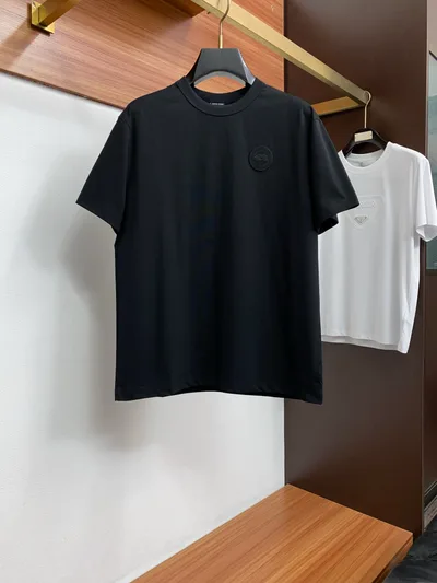 Cotton Crew Neck Short Sleeve T-Shirt for Men