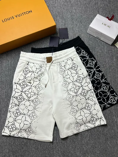 LV 2026 Summer Original Fabric Relaxed Fit Unisex Tee