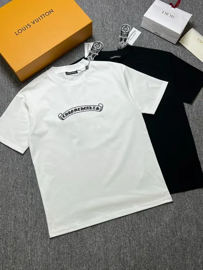 Chrome Hearts 26SS Summer New Round Neck Short Sleeve T-Shirt
