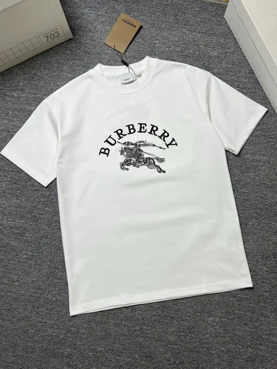 BURBERRY 26SS Summer New Round Neck Short Sleeve T-Shirt