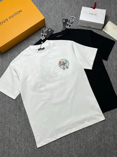 Chrome Hearts CH 26SS Summer New Round Neck Short Sleeve T-Shirt