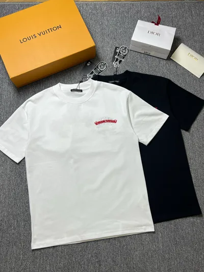 Chrome Hearts CH 26SS Summer New Round Neck Short Sleeve T-Shirt