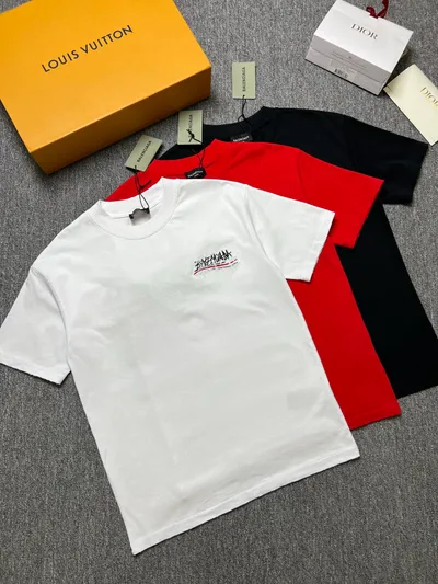 BALENCIAGA 26SS Summer New Round Neck Short Sleeve T-Shirt