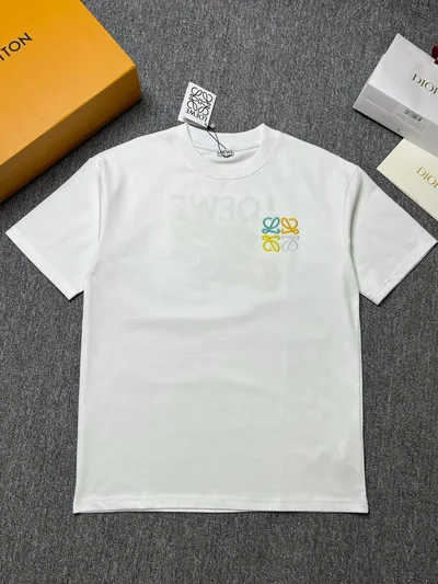 LOEWE 26SS Summer New Round Neck Short Sleeve T-Shirt