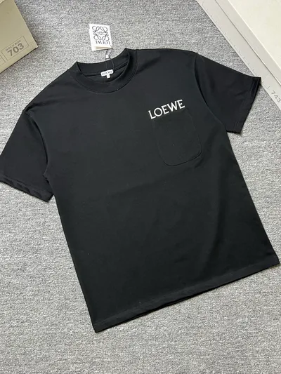 LOEWE 26SS Summer New Round Neck Short Sleeve T-Shirt