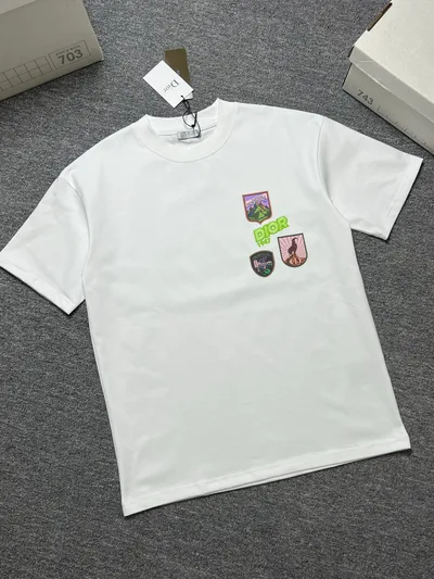 DIOR 26SS Summer New Round Neck Short Sleeve T-Shirt