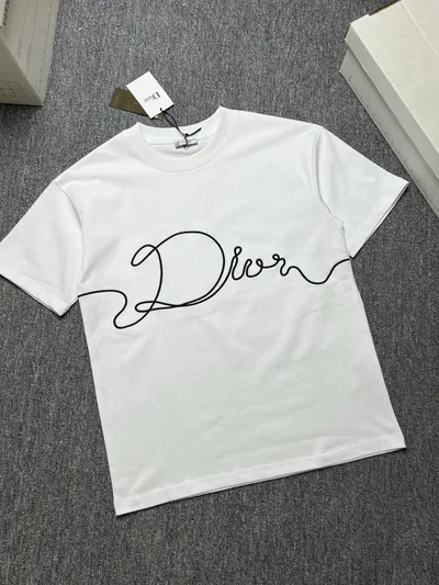 DIOR 26SS Summer New Round Neck Short Sleeve T-Shirt
