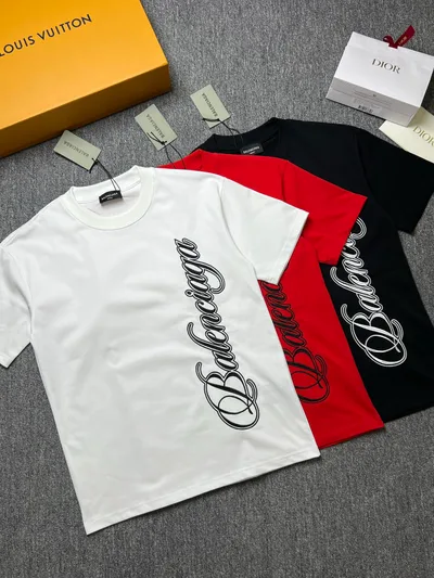 BALENCIAGA 26SS Round Neck Short Sleeve T-Shirt