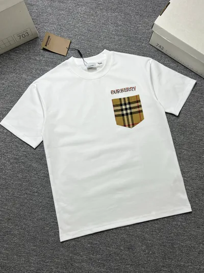 BURBERRY 26SS Summer New Round Neck Short Sleeve T-Shirt
