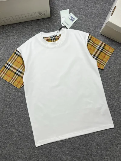 BURBERRY 26SS Summer New Round Neck Short Sleeve T-Shirt