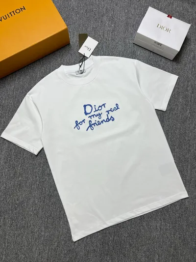DIOR 26SS Summer New Round Neck Short Sleeve T-Shirt