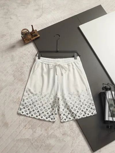 Louis Vuitton Printed Shorts with Allover Logo