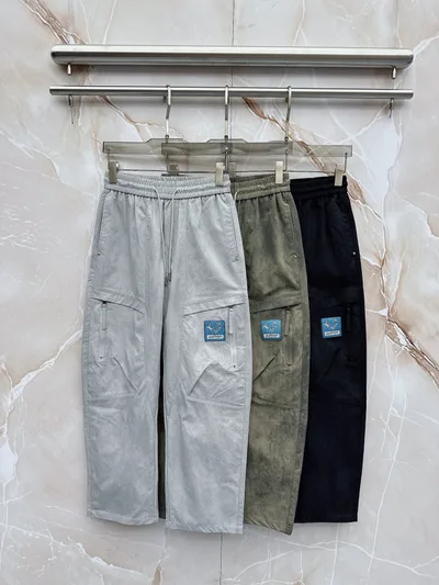 LV 26SS Summer New Men's Casual Cargo Pants