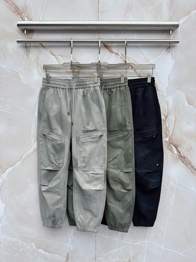 LV 2026SS Summer New Men's Casual Cargo Pants