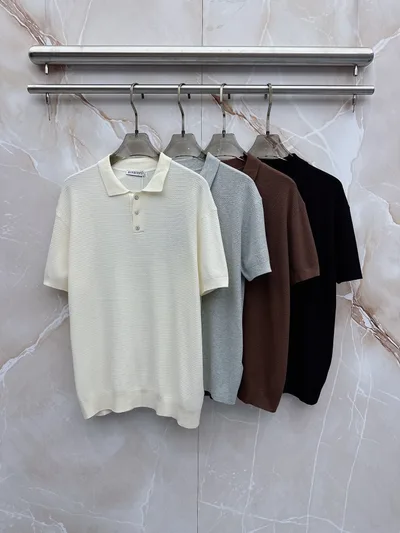 BURBERRY 2026SS Polo Knit Top
