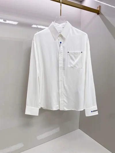 Burberry 2026SS Satin Relaxed Shirt