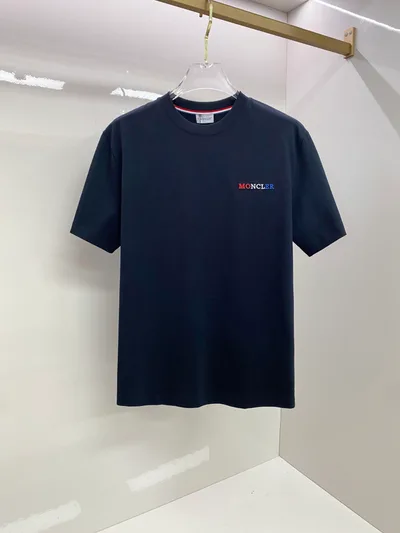 Moncler 2026SS Contrast Letter Embroidery T-Shirt