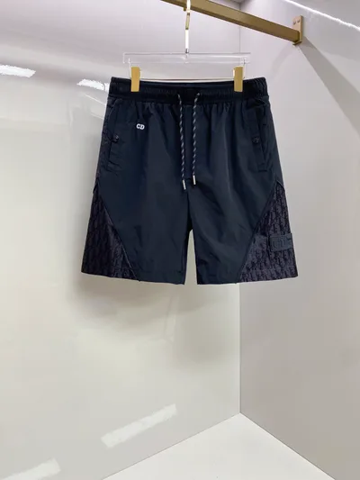 Dior 2026SS Oblique Jacquard Patchwork Casual Shorts
