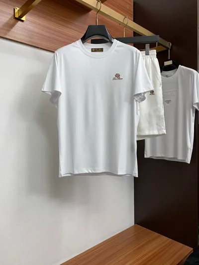 LP Loro Piana 2025SS Round Neck Short Sleeve Set
