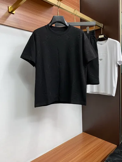 Hermes 2026SS Patchwork Collar Short Sleeve Set