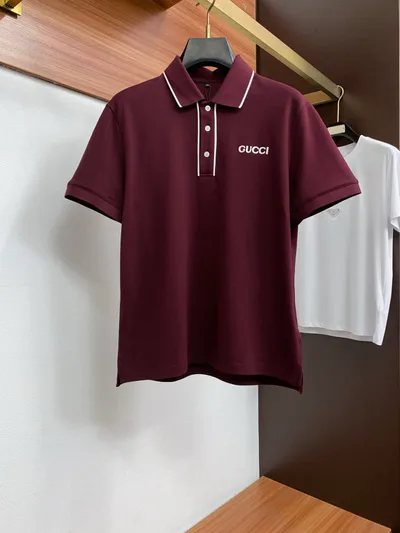 Gucci 2026 Spring/Summer Fine Pique Business Polo
