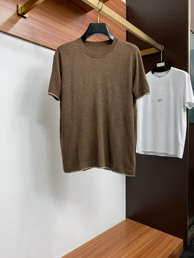 LP Loro Piana Spring/Summer New Classic Old Money Style Short Sleeve