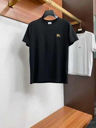 Burberry 2026 Spring/Summer Short Sleeve Crew Neck T-Shirt