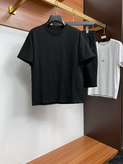 DG 2026SS New Jacquard Short Sleeve Set