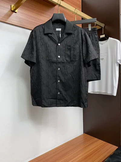 Dior Casual Shorts Set Clean Cut